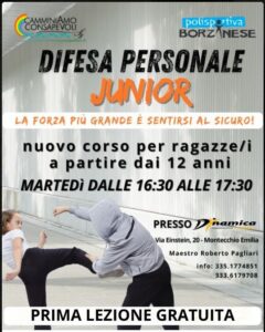 difesa personale ragazzi vicino a me, difesa junior, krav maga, ragazzi, sport, montecchio emilia, vicino a me, prova gratuita, polisportiva borzanese, camminiamo consapevoli